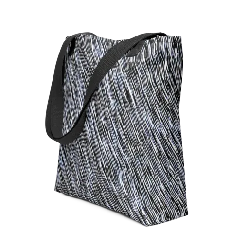 Dupain Waves on a Tote Bag