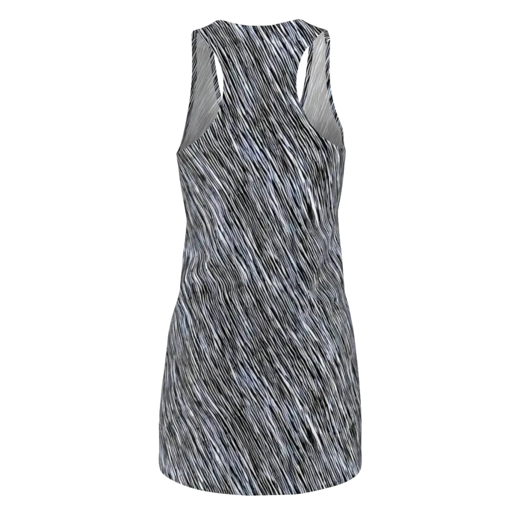 Dupain Waves on Racerback Dress — Back