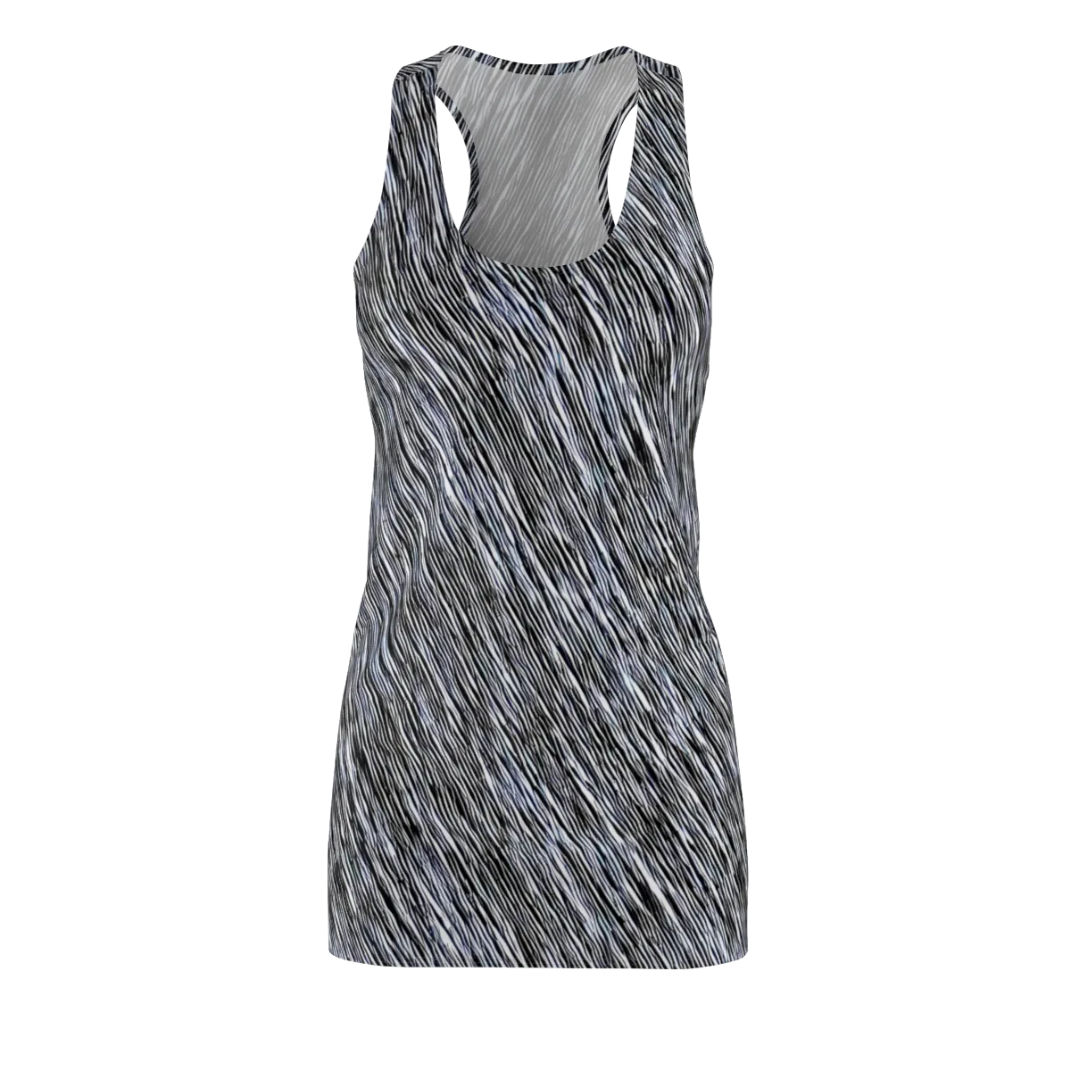 Dupain Waves on Racerback Dress — Front
