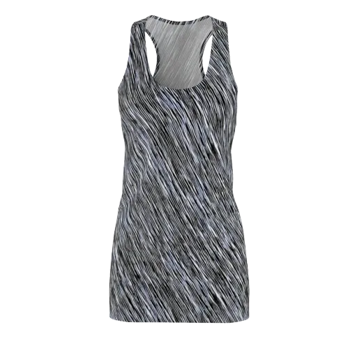 Dupain Waves on a Racerback Dress