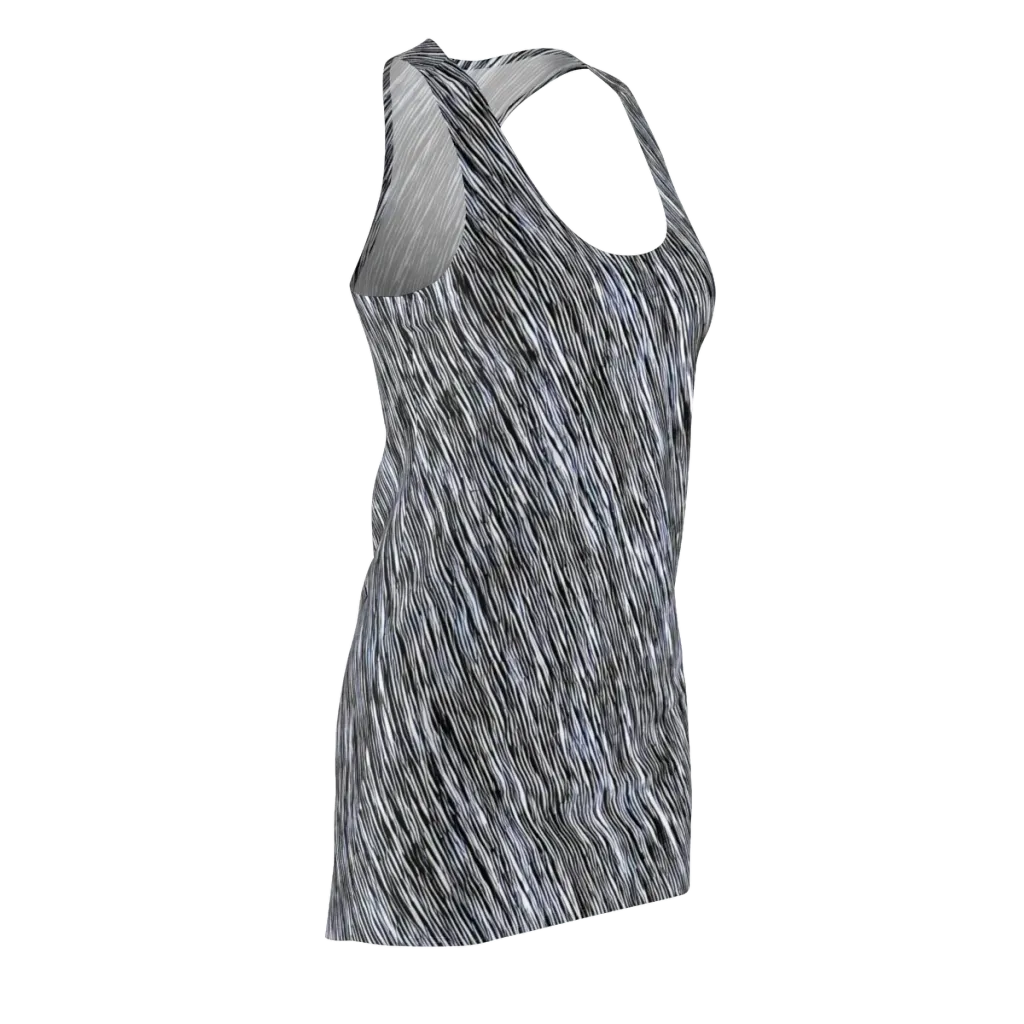 Dupain Waves on Racerback Dress — Front Side