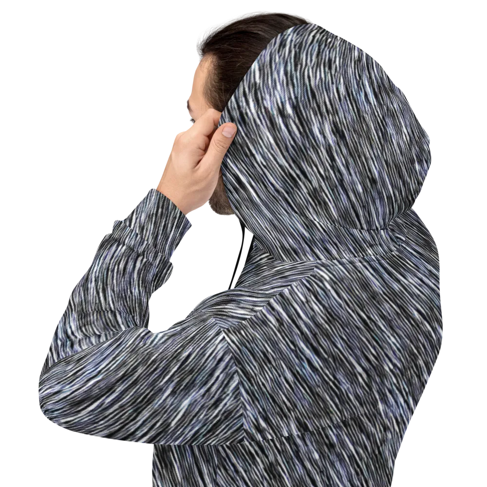 Dupain Waves on Hoodie — Back