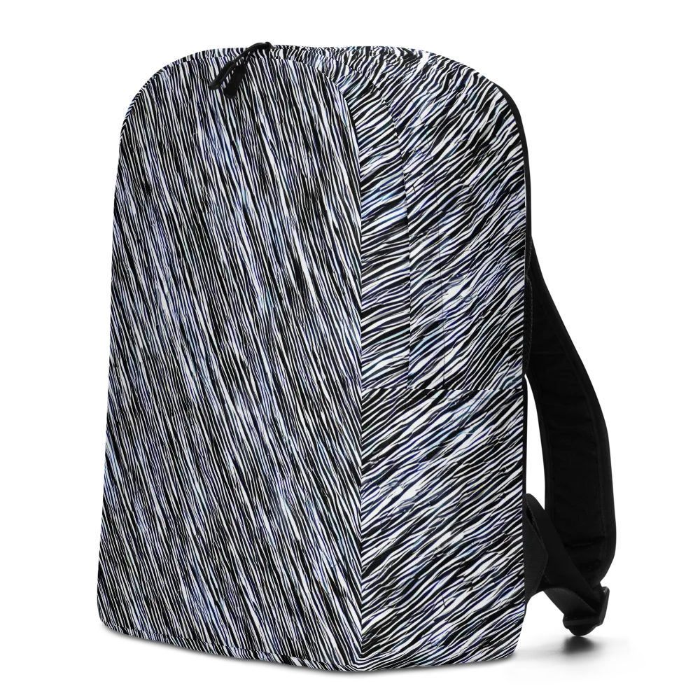 Dupain Waves on Minimalist Backpack — Left