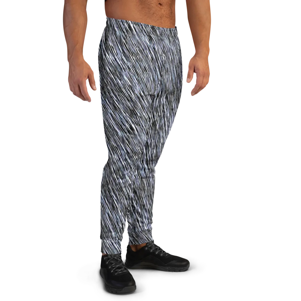 Dupain Waves on Men's Joggers — Right