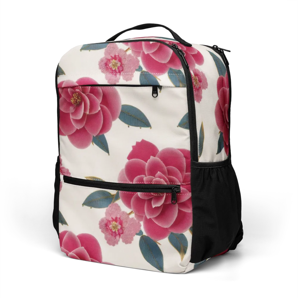Tea Garden on Utility Backpack — Left Front