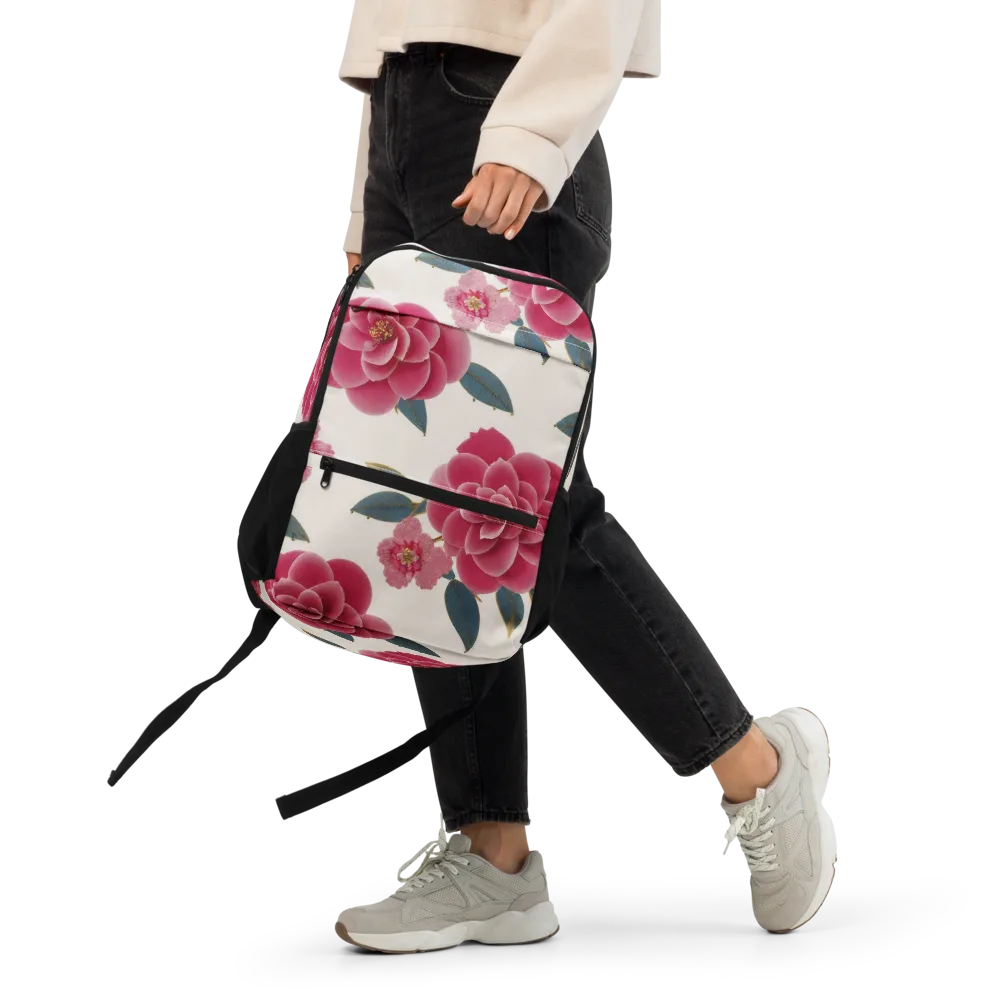 Tea Garden on Utility Backpack — Front