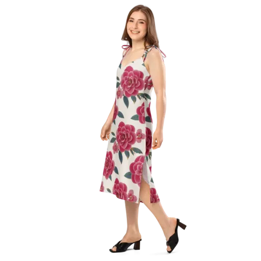 Tea Garden on a Slip Dress