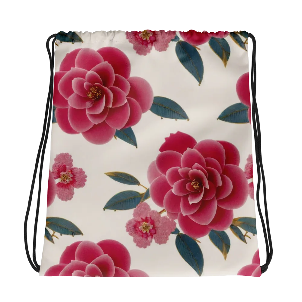 Tea Garden on Drawstring Bag — Photo