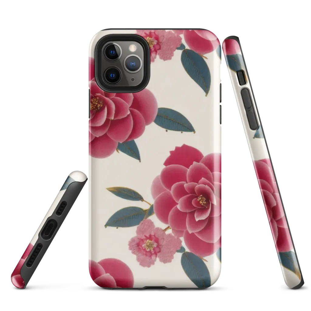 Tea Garden on Tough Case for iPhone® — Front