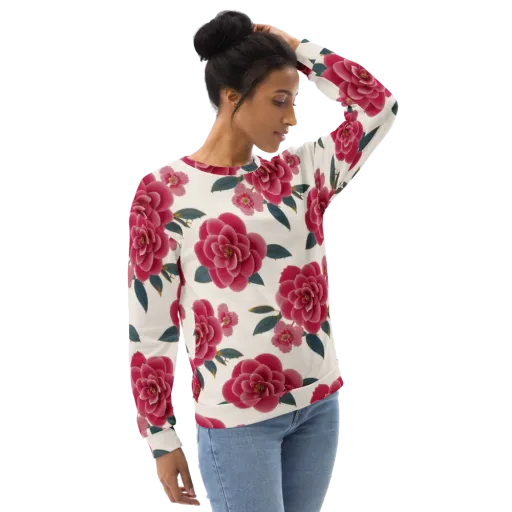 Tea Garden on a Sweatshirt