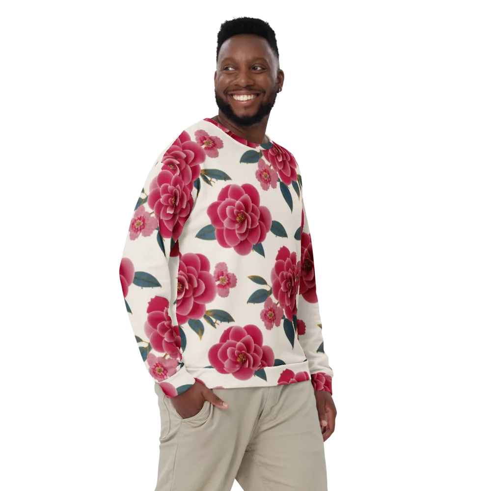 Tea Garden on Sweatshirt — Front