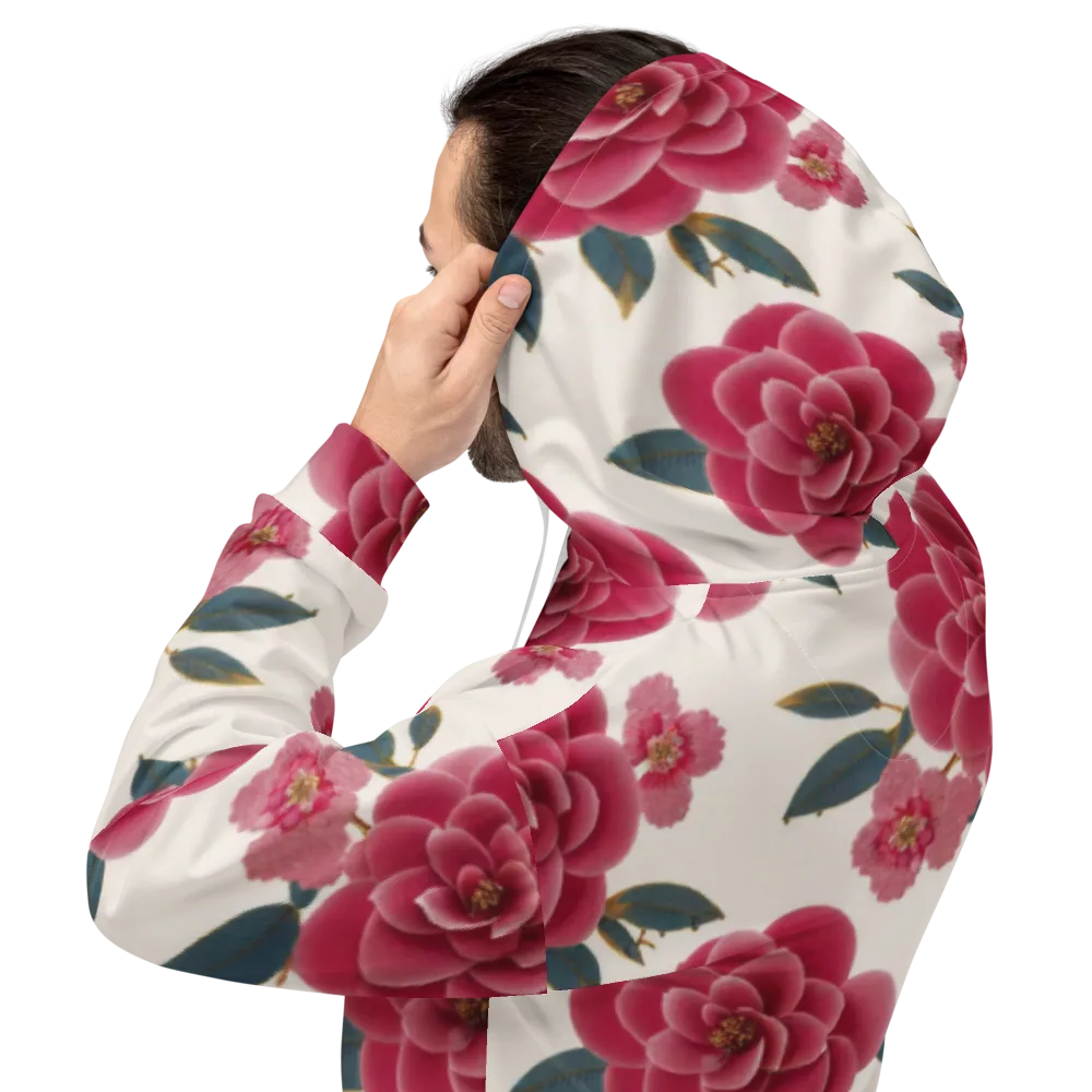 Tea Garden on Hoodie — Back