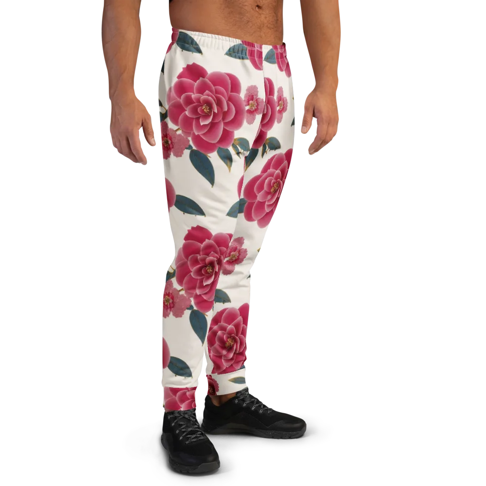 Tea Garden on Men's Joggers — Right