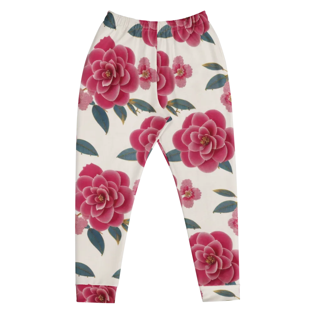 Tea Garden on Men's Joggers — Front