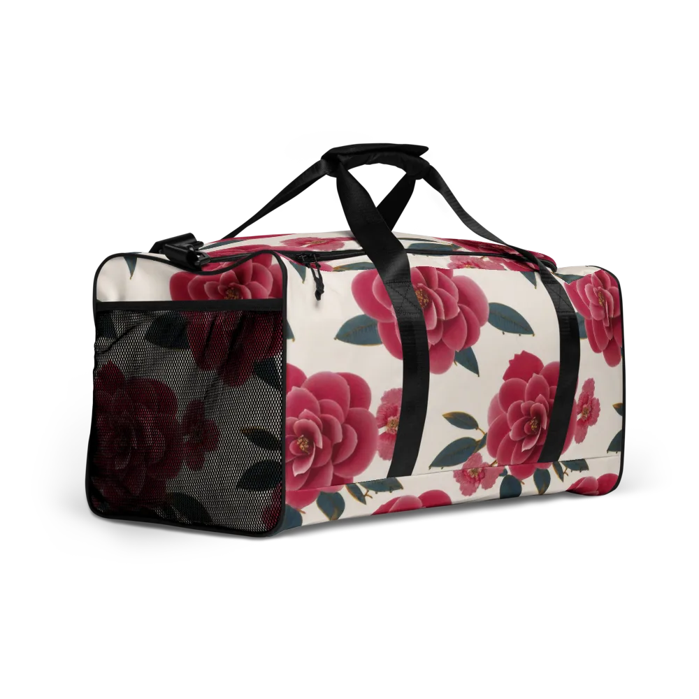 Tea Garden on Duffle Bag — Right Front
