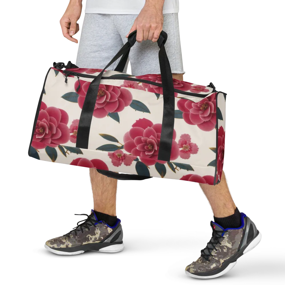 Tea Garden on Duffle Bag — Front
