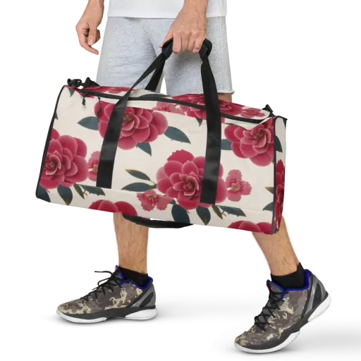 Tea Garden on a Duffle Bag