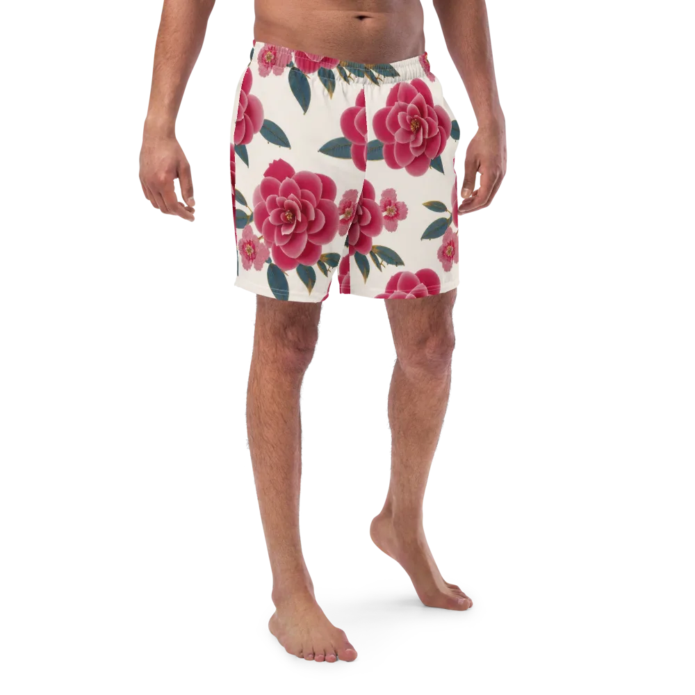 Tea Garden on Swim Trunks — Front