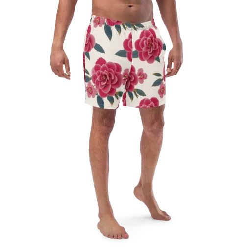 Tea Garden on a Swim Trunks