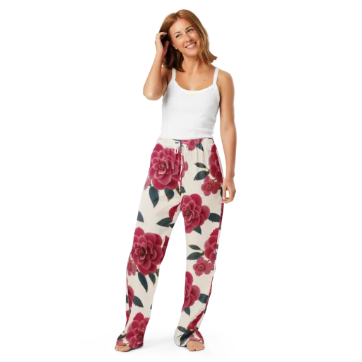 Tea Garden on a Women's Pajama Pants