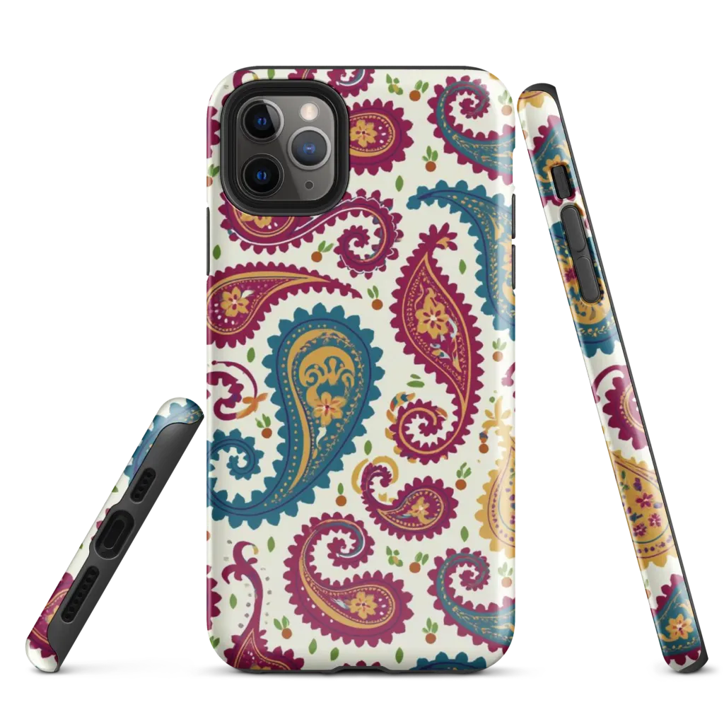 Paisley Bazaar on Tough Case for iPhone® — Front
