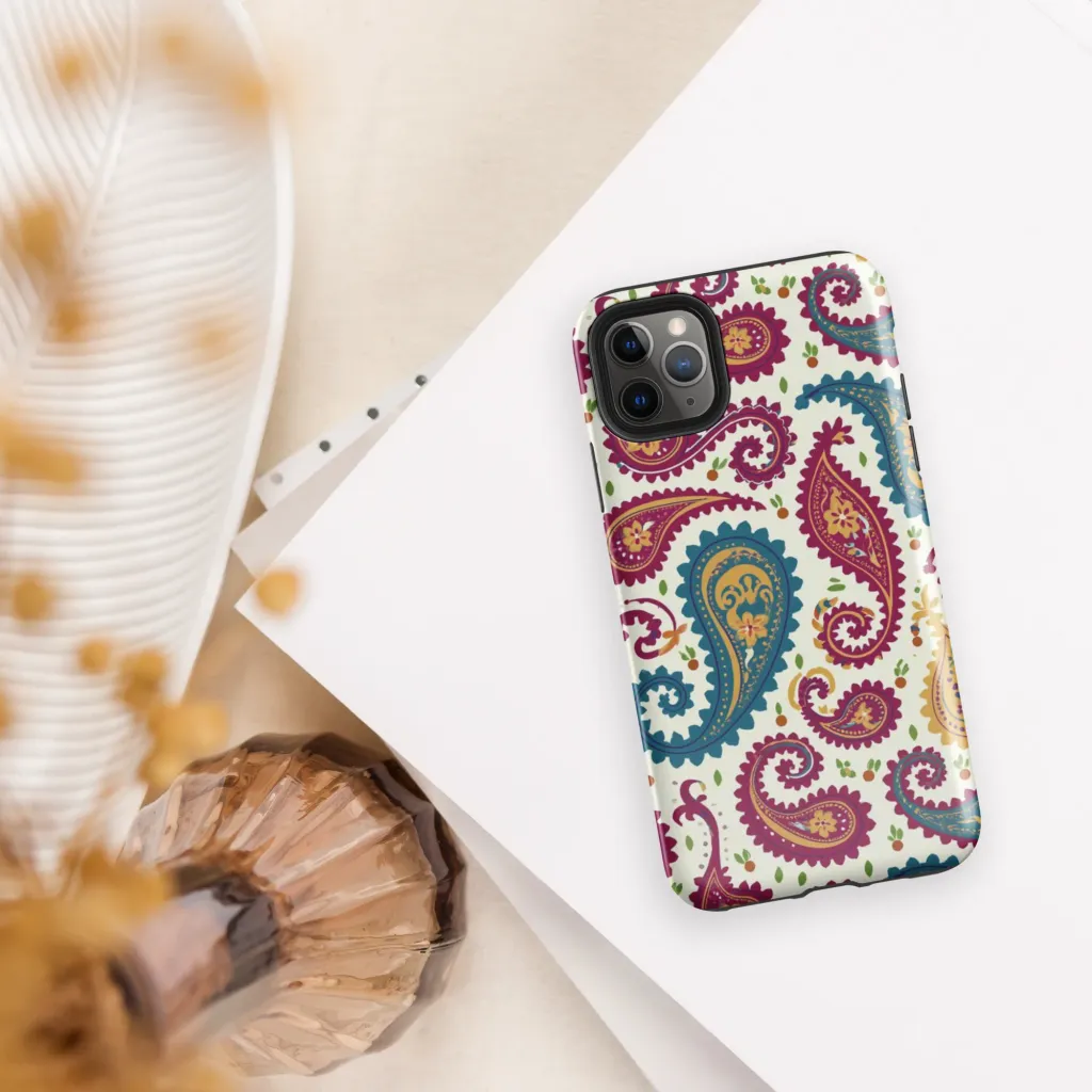 Paisley Bazaar on Tough Case for iPhone® — Front