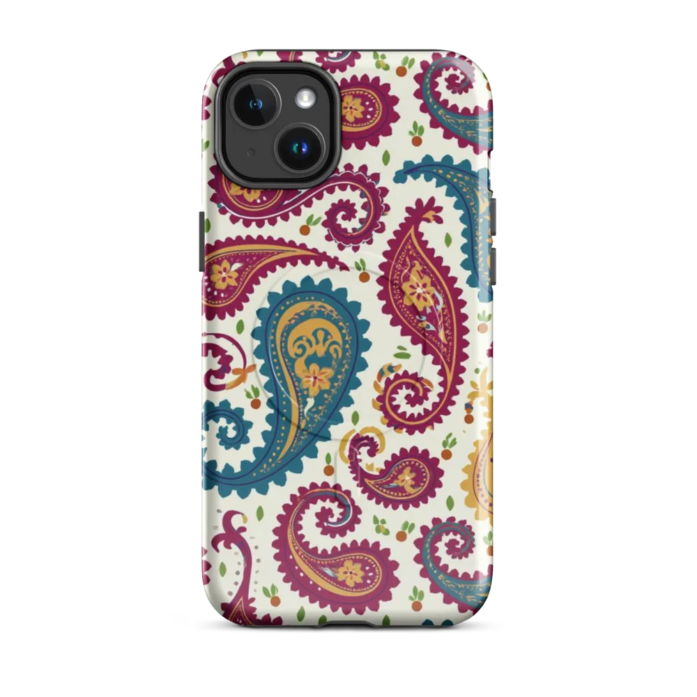 Paisley Bazaar on MagSafe Tough Case for iPhone® — Front