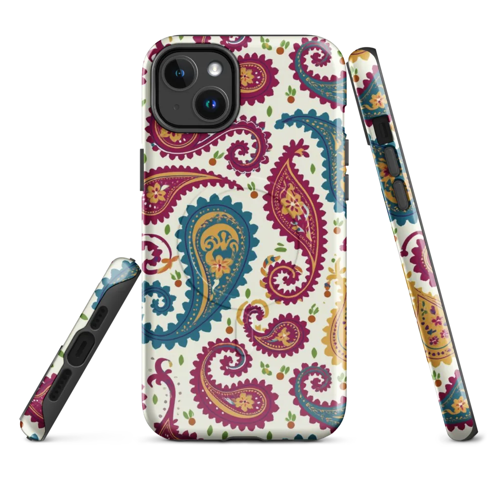 Paisley Bazaar on MagSafe Tough Case for iPhone® — Front