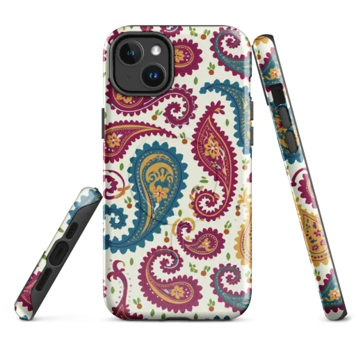 Paisley Bazaar on a MagSafe Tough Case for iPhone®