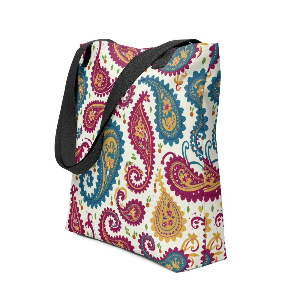 Paisley Bazaar on Tote Bag — Front