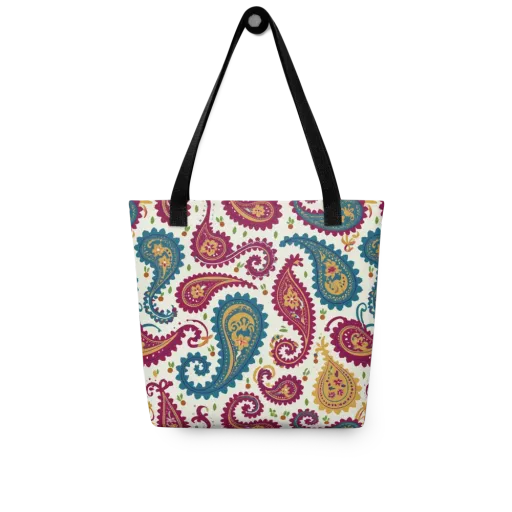 Paisley Bazaar on a Tote Bag