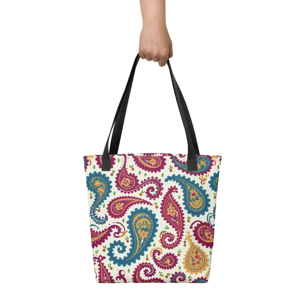 Paisley Bazaar on Tote Bag — Front