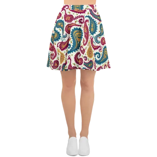Paisley Bazaar on a Skater Skirt