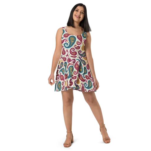Paisley Bazaar on a Skater Dress