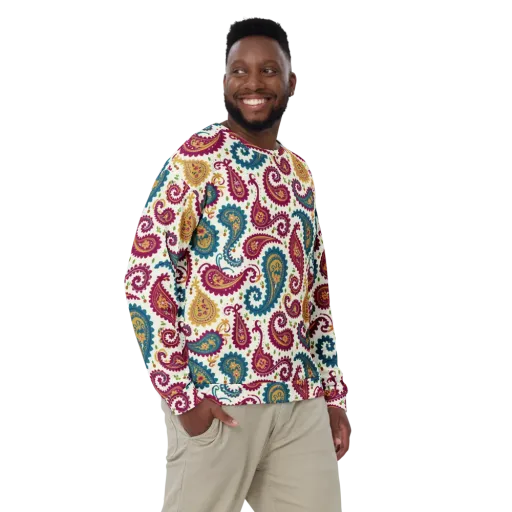 Paisley Bazaar on a Sweatshirt