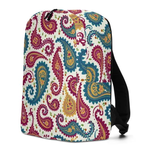 Paisley Bazaar on a Minimalist Backpack