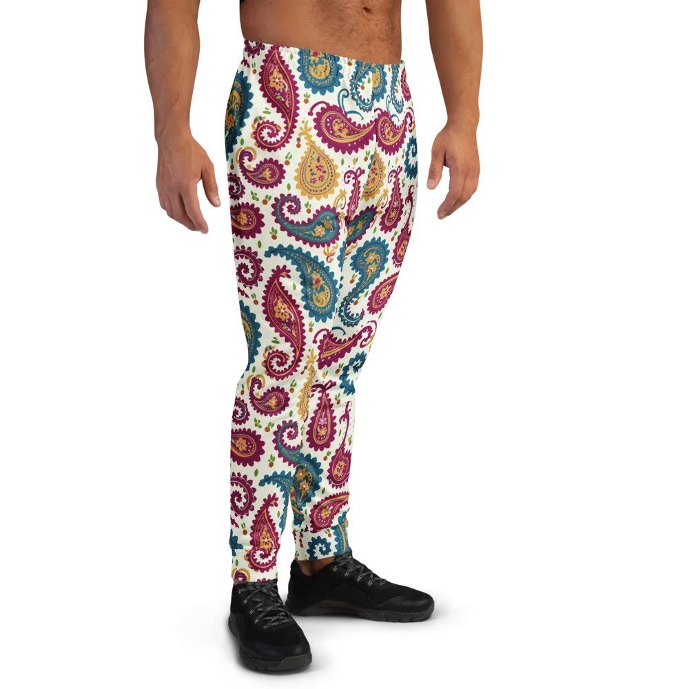 Paisley Bazaar on Men's Joggers — Right