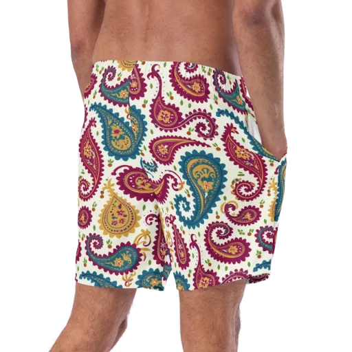 Paisley Bazaar on a Swim Trunks