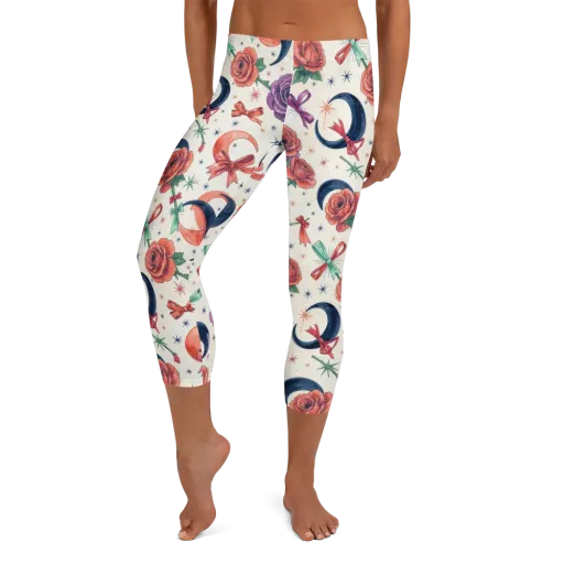 Ribbon Eclipse on a Capri Leggings