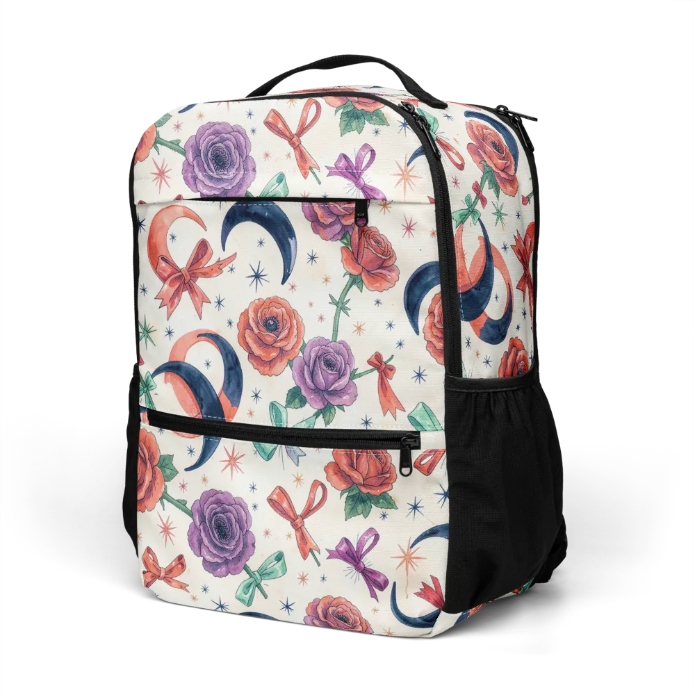 Ribbon Eclipse on Utility Backpack — Left Front