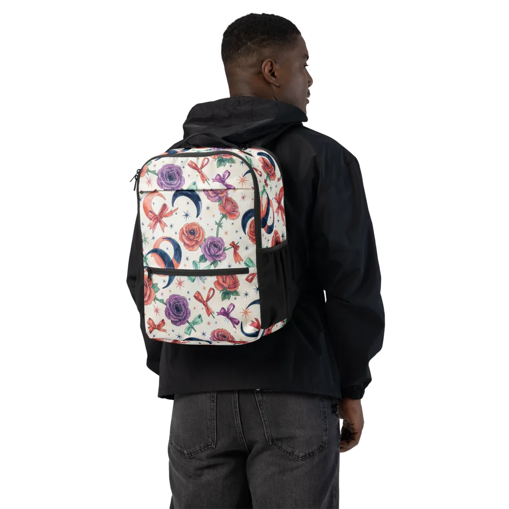 Ribbon Eclipse on Utility Backpack — Back
