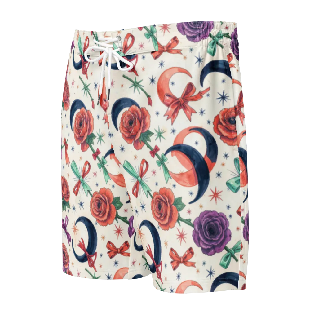 Ribbon Eclipse on Men's Board Shorts — Front