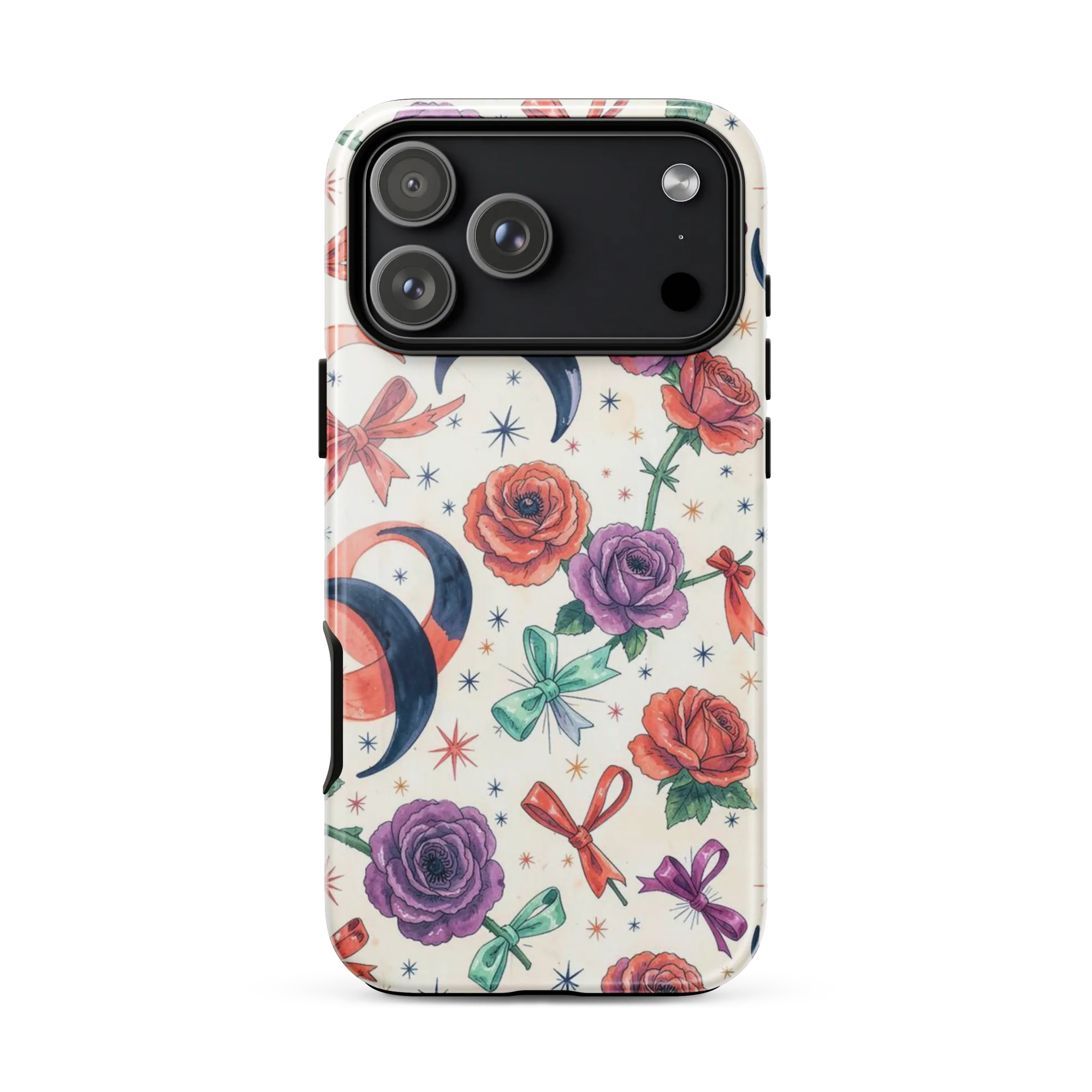 Ribbon Eclipse on Tough Case for iPhone® — Front