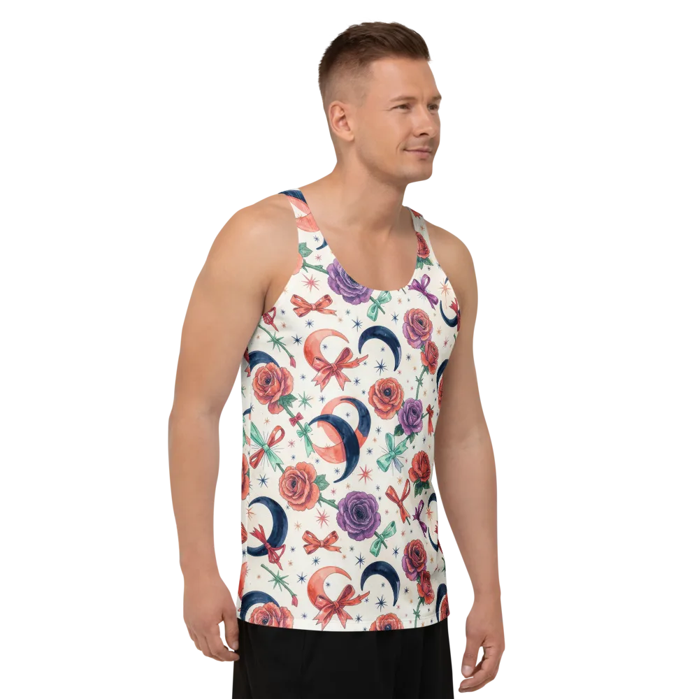 Ribbon Eclipse on Men's Tank Top — Right Front