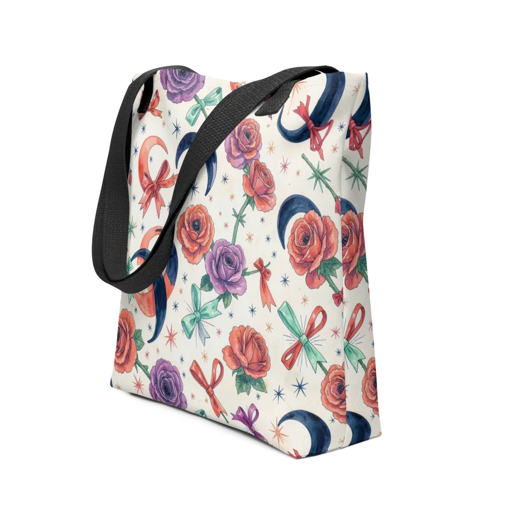 Ribbon Eclipse on Tote Bag — Front