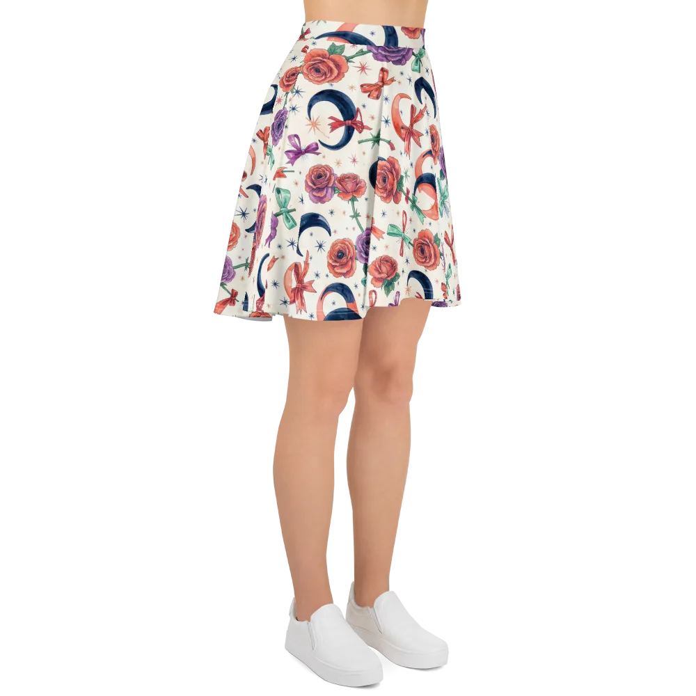 Ribbon Eclipse on Skater Skirt — Right