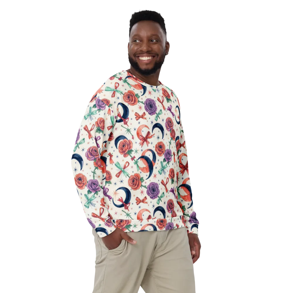 Ribbon Eclipse on Sweatshirt — Front