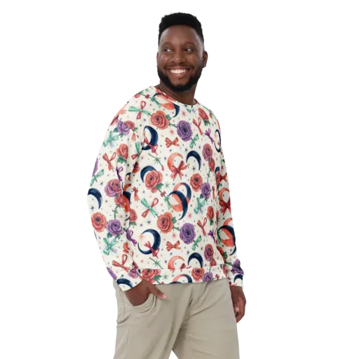 Ribbon Eclipse on a Sweatshirt