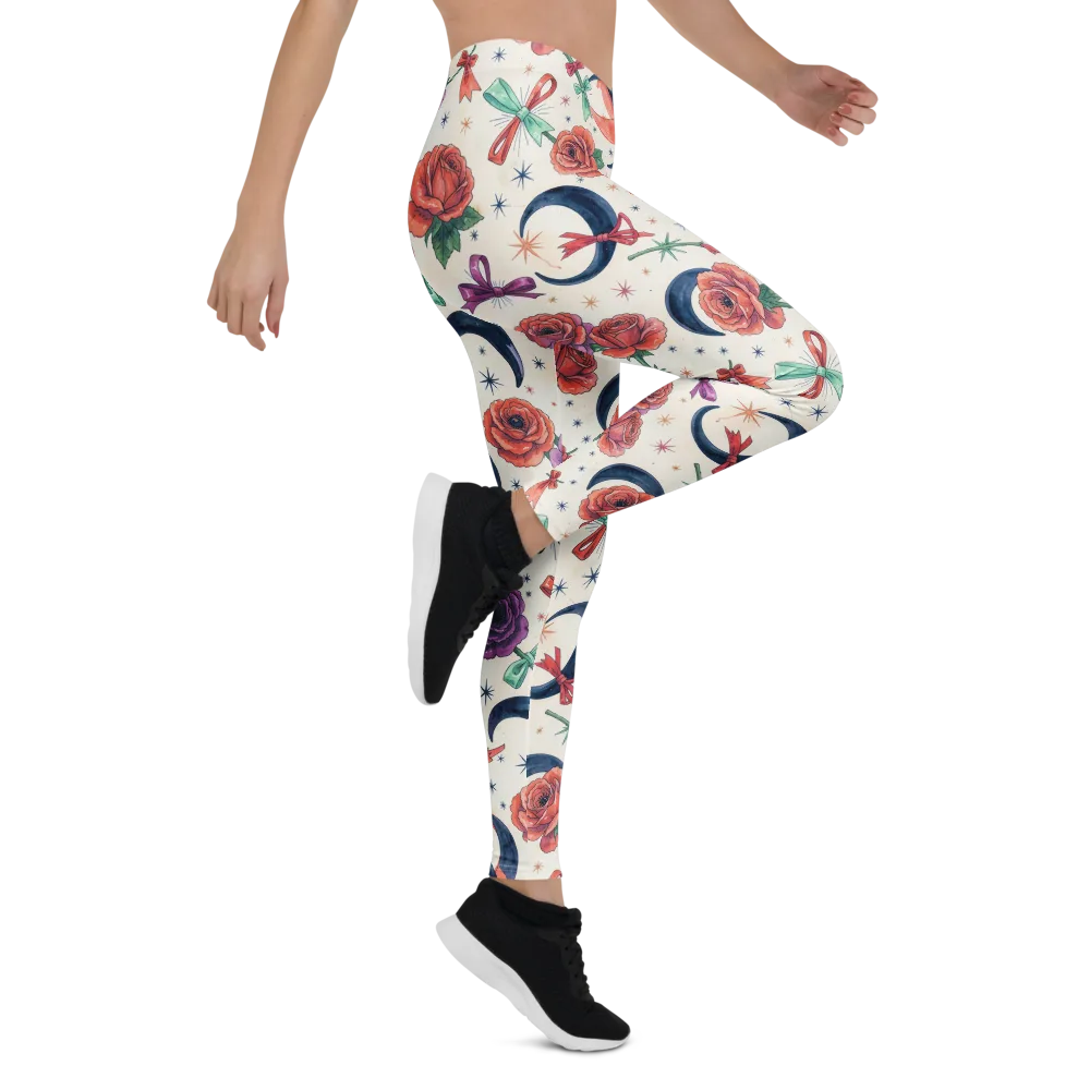 Ribbon Eclipse on Leggings — Right