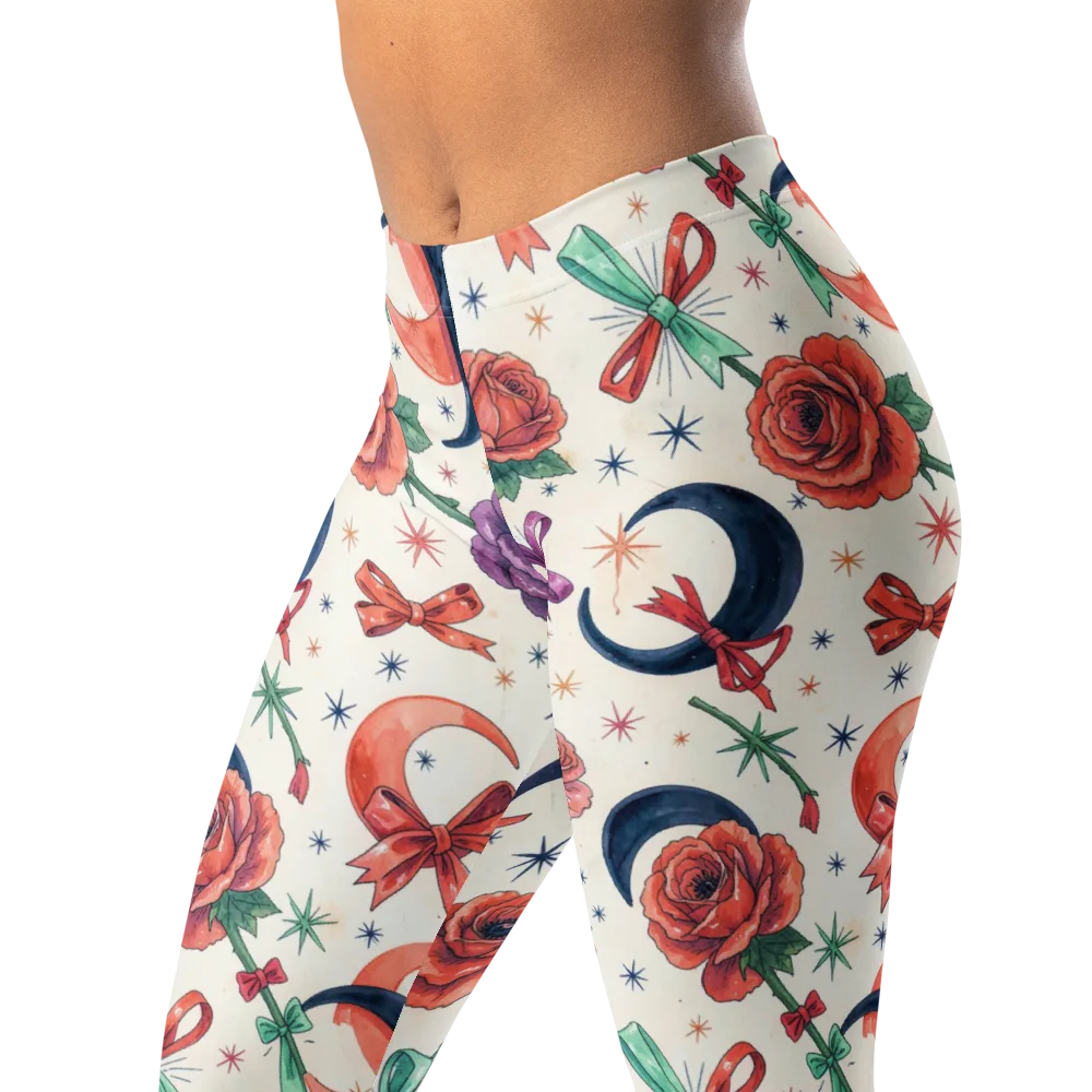 Ribbon Eclipse on Leggings — Left Front